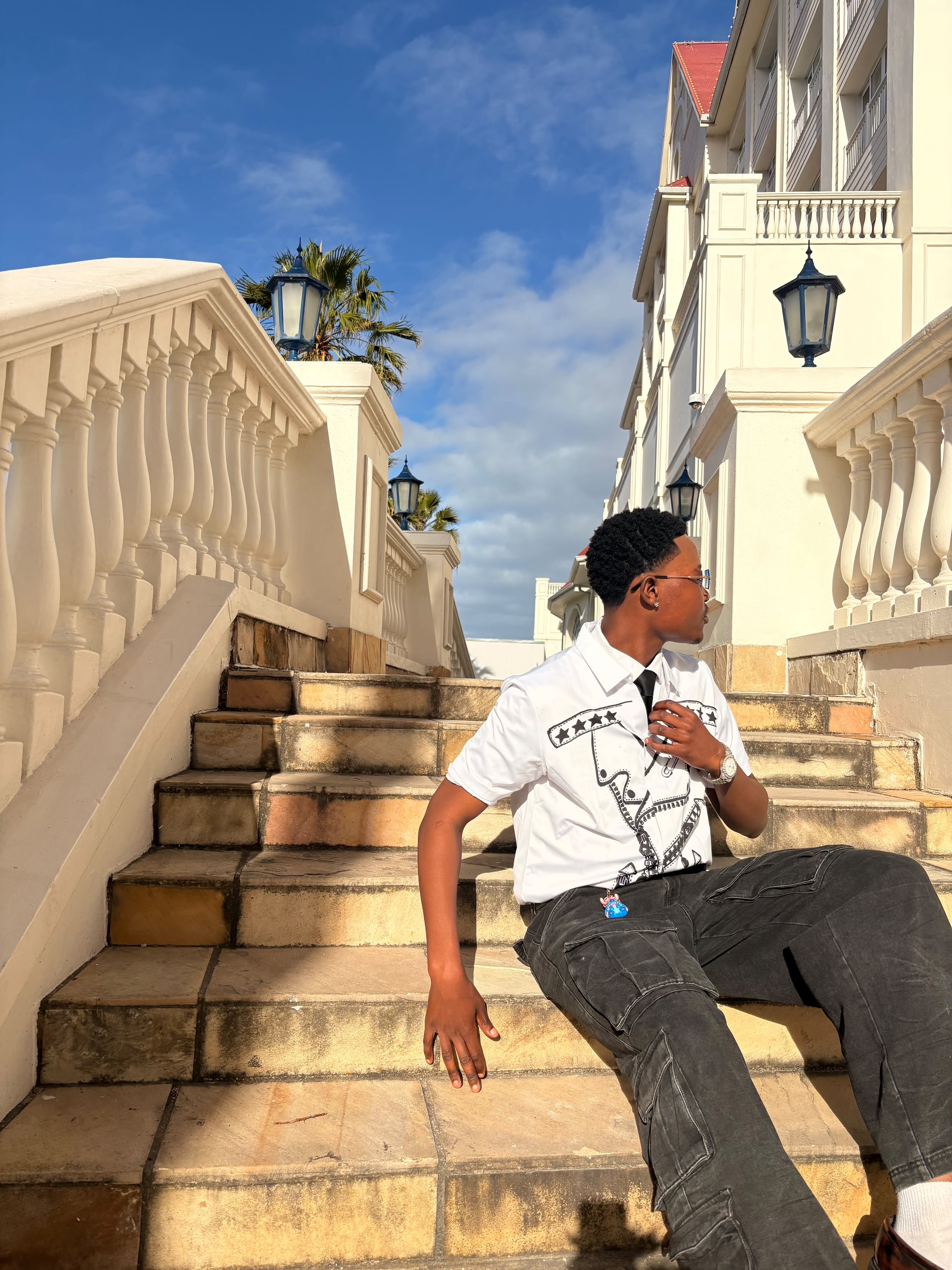 Sketch Graphic Boxy Polo — view 3